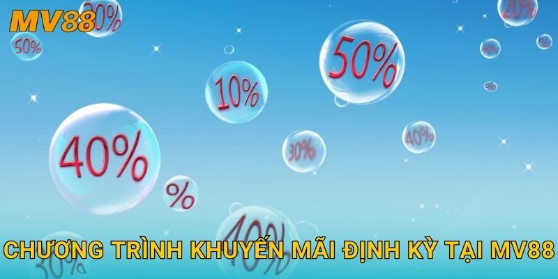 Chương trình khuyến mãi định kỳ tại MV88